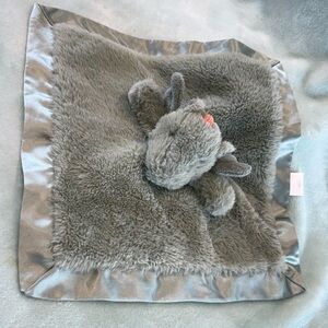 Cloud Island Green Dragon Plush Lovey Baby Security Blanket Satin Trim & Lining